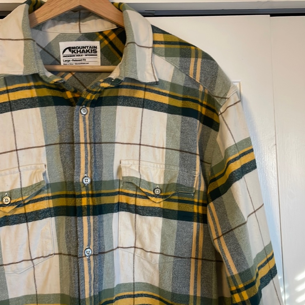 Mountain Khakis Men’s Park Flannel Shirt